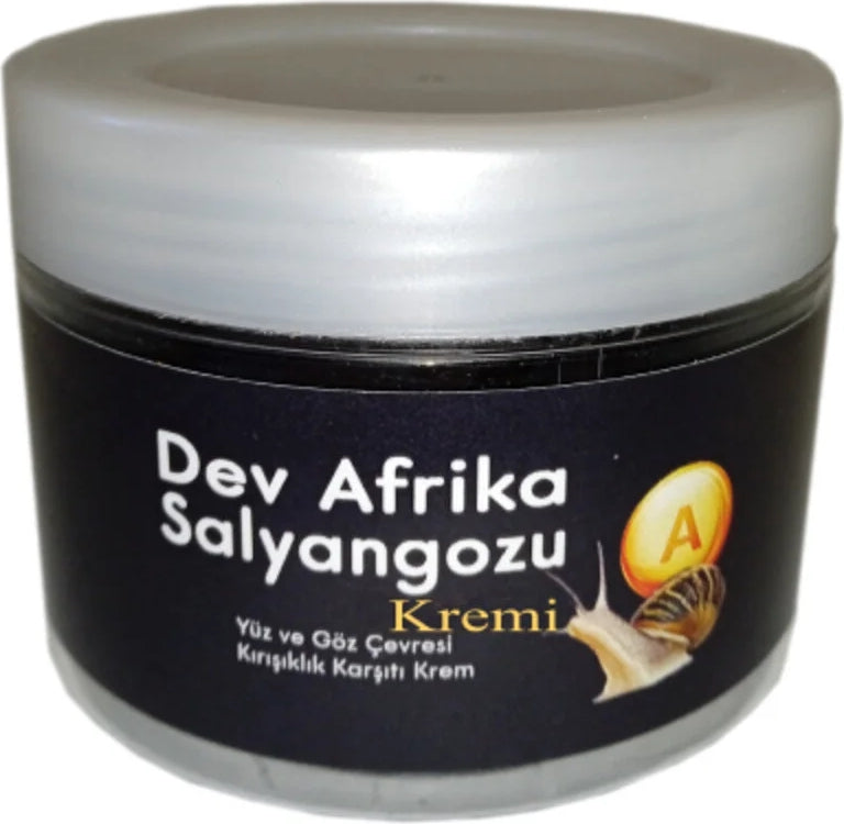 Süper Dev Afrika Salyangoz Yüzde Bakım Kremi 100 ml x 2 Adet