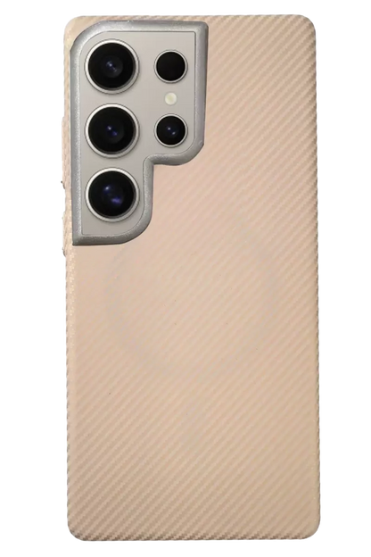 Galaxy S24 Ultra Besa Magsafe Kapak - Desert