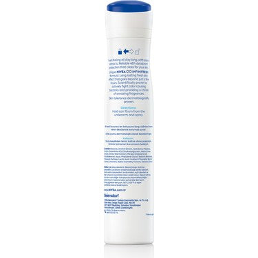 200 ml Kadın Sprey Deodorant, 48 Saat Ter Kokusuna Karşı Koruma
