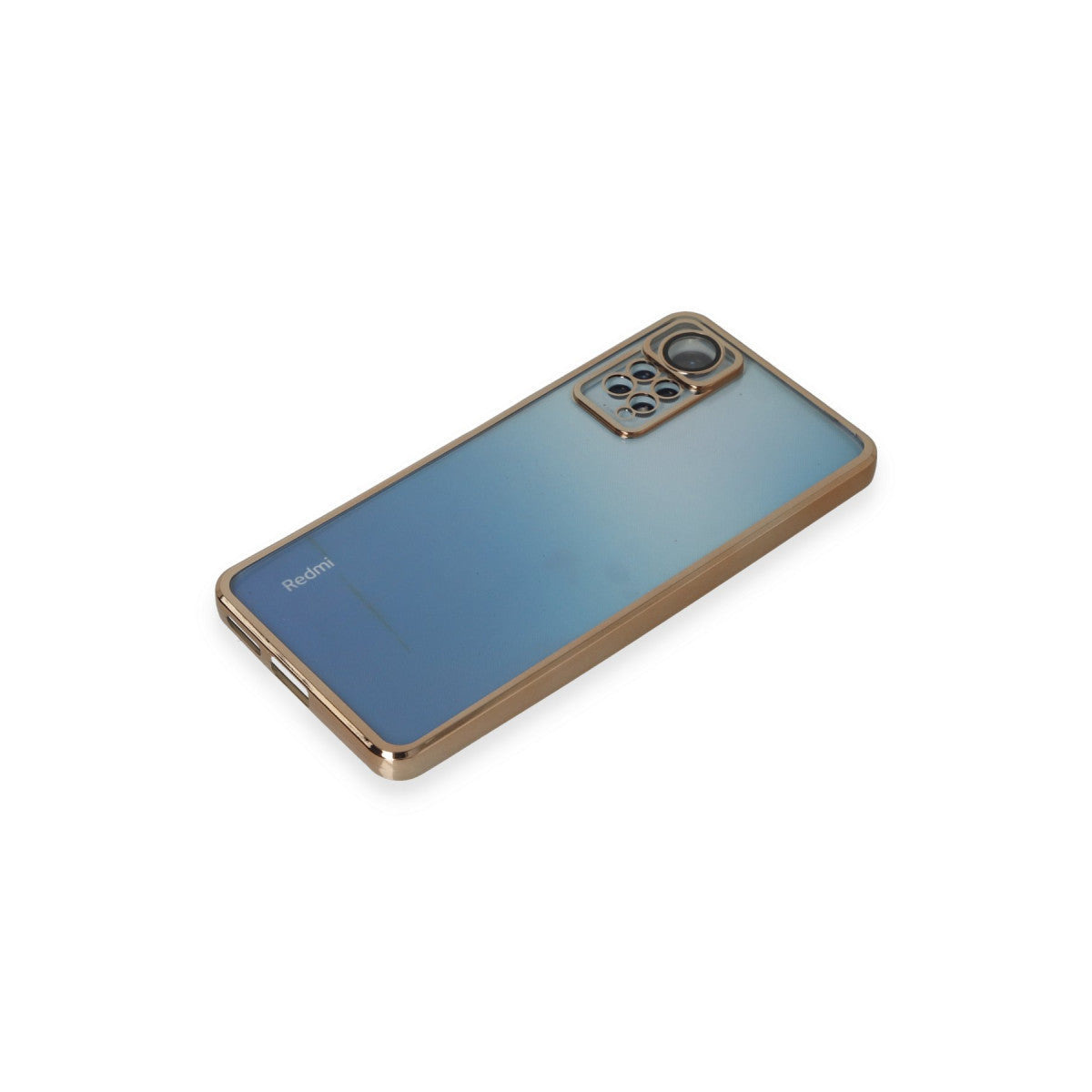 Redmi Note 11 Pro Kılıf Razer Lensli Silikon - Gold