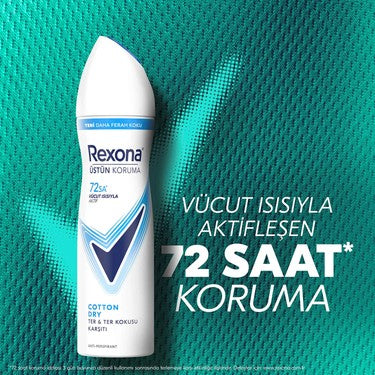 150 ml kadın deodorant, üstün koruma sağlayan pamuklu kuru his