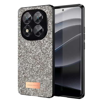 Note 14 Pro 5G Bright Simli Kapak - Gold