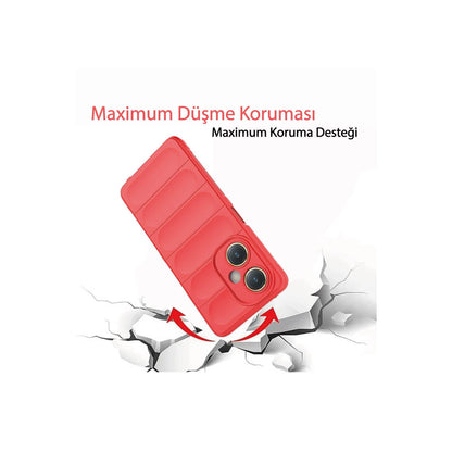 Y27 Kılıf Optimum Silikon - Kırmızı