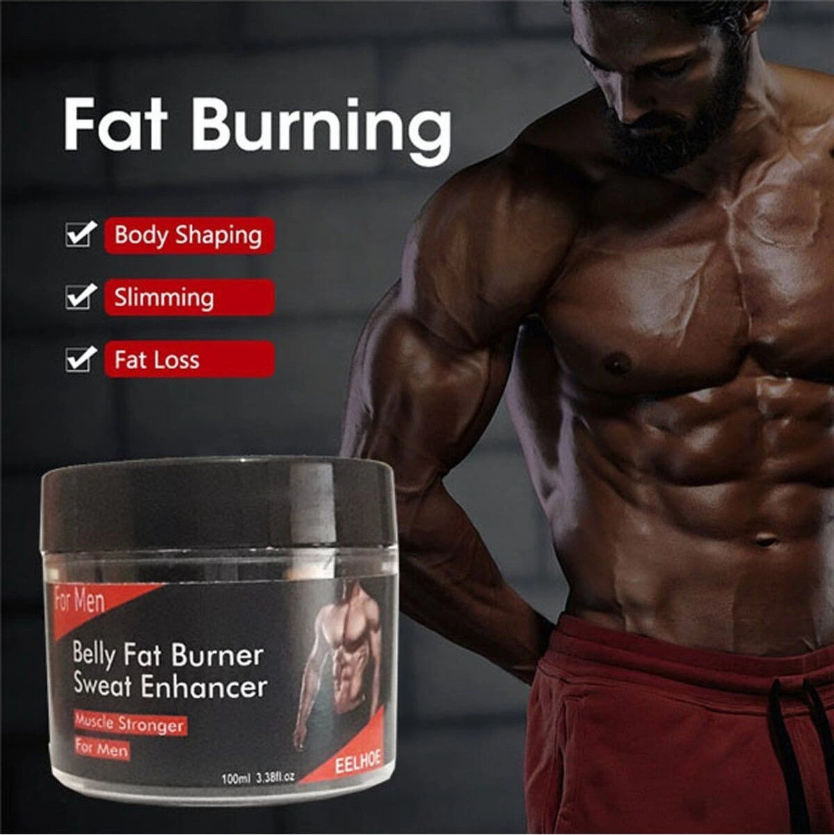 Belly Fat Burner For Man - Erkek Hızlı Krem 100ML