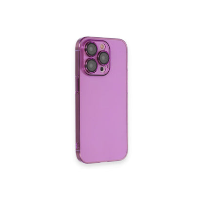 iPhone 13 Pro Max Kılıf Armada Lensli Kapak - Mor