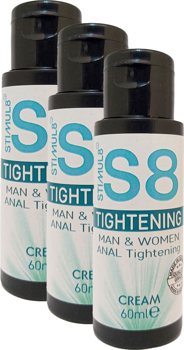 Stımul8 (S8) 3 Adet Bay Bayan Anaıtightening Daraltıcıkrem 60 ml