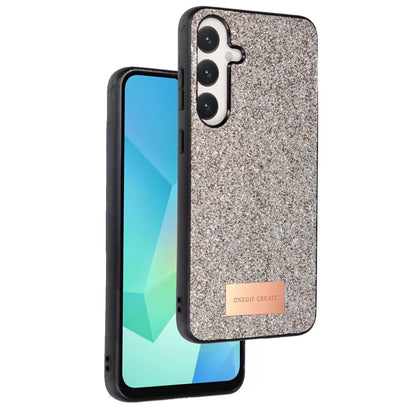 Galaxy A26 Bright Simli Kapak - Gold