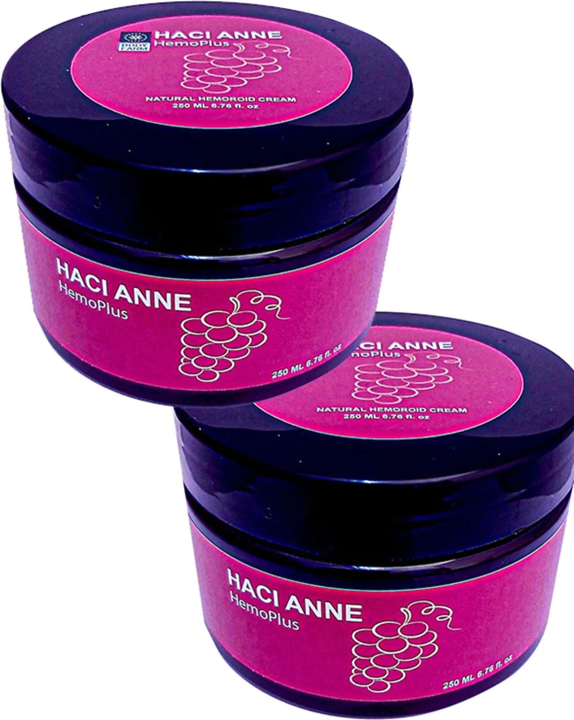 Süper Hacı Anne Hemoplus Masaj Bakım Kremi 250 ml 2 Adet