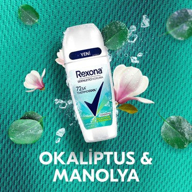50 ml Eucalyptus ve Magnolia İçeren Kadın Roll On Deodorant