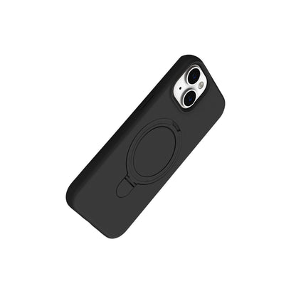 iPhone 15 Plus Regal Magsafe Standlı Kapak - Siyah