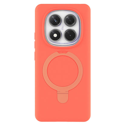 Redmi Note 14 Pro 4G Regal Magsafe Standlı Kapak - Turuncu