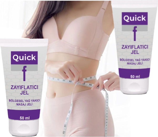 Quickf Gel 50 ml 2 Adet Hafifliğin Anahtarı