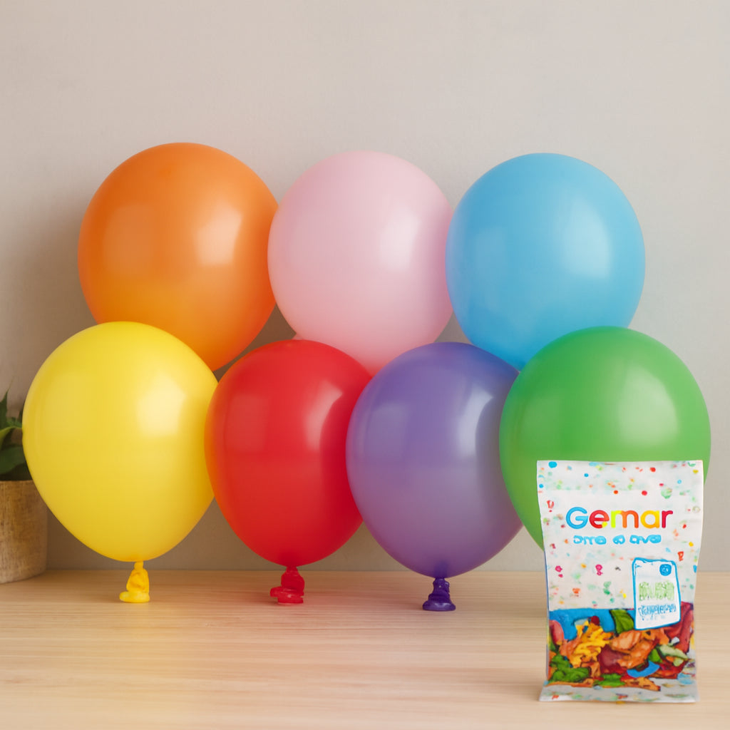 Renkli Su Balonları 500lü (8 cm)