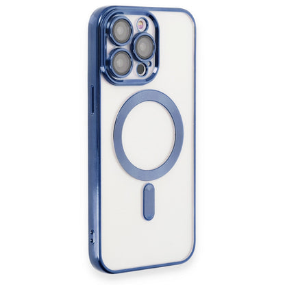 iPhone 15 Pro Max Kılıf Kross Magneticsafe Kapak - Lacivert