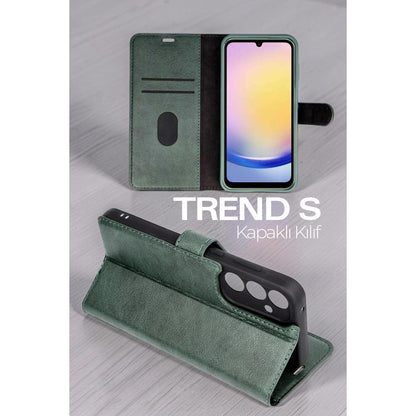 Galaxy S26 Kılıf Trend S Plus Kapaklı Kılıf - Kırmızı