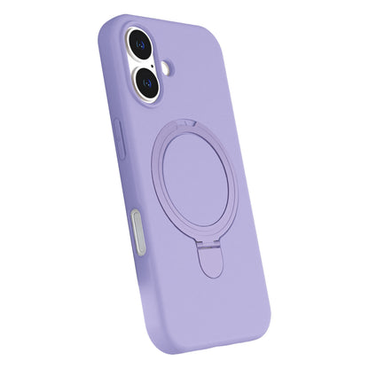iPhone 17 Regal Magsafe Standlı Kapak - Lila
