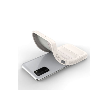 Galaxy A03S Kılıf Optimum Silikon - Krem