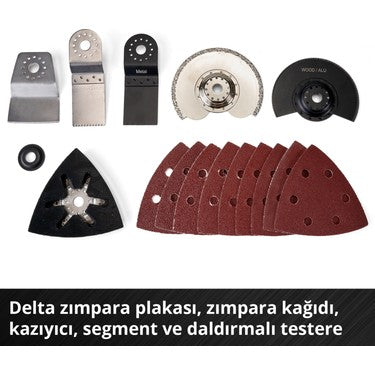 Akülü Raspalama, 18V Güç ve Yüksek Hız ile Verimli Kullanım