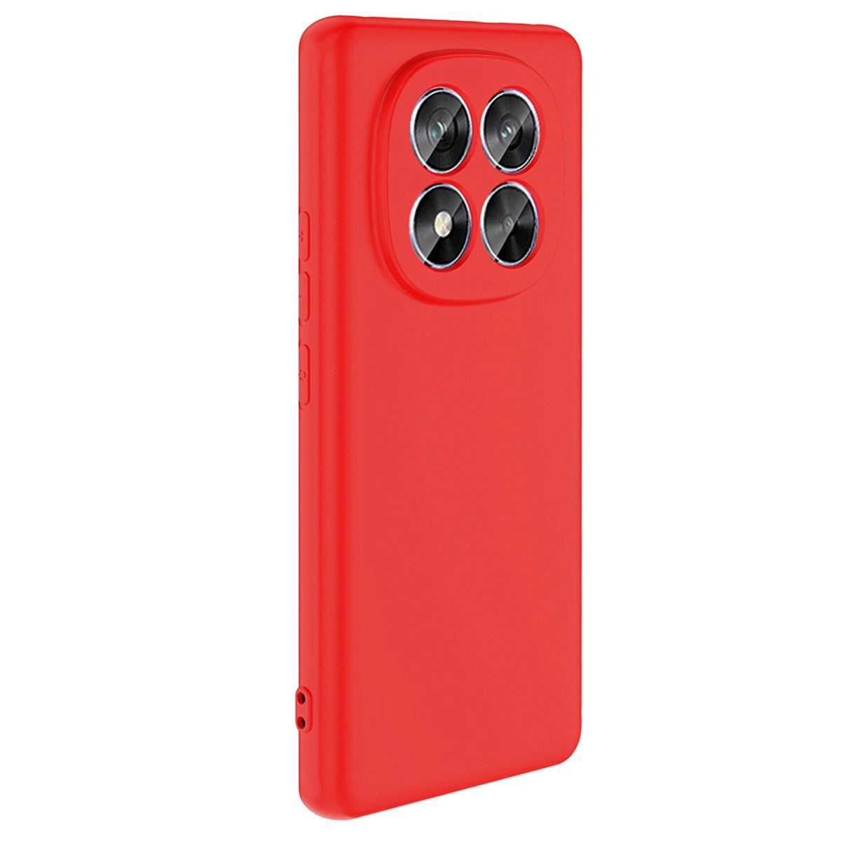 Redmi Note 14 Pro 5G Kılıf Nano içi Kadife Silikon - Kırmızı
