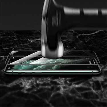 Kırılmaz Tam Ekran Koruyucu Mat Seramik, iPhone 14 Pro Uyumlu