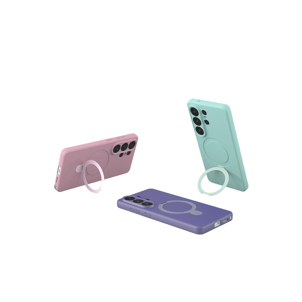 Galaxy S26 Ultra Regal Magsafe Standlı Kapak - Lila