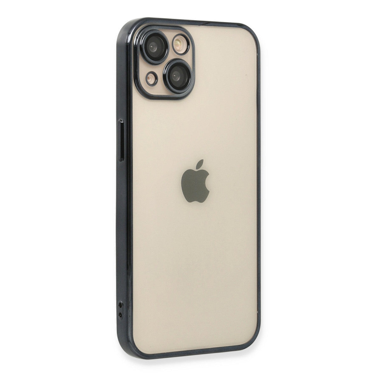 iPhone 14 Kılıf Razer Lensli Silikon - Siyah