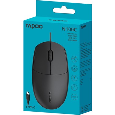Kablolu Optik Mouse, Ergonomik Tasarım