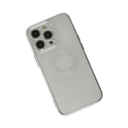 iPhone 14 Pro Kılıf Santa Lens Silikon - Şeffaf