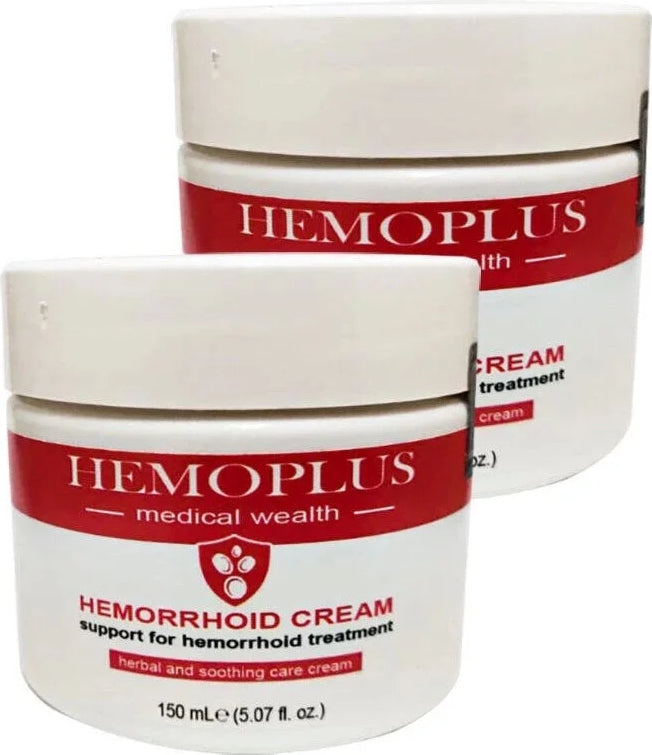 Süper Hemoplus Büyük Boy Bakım Kremi 2 Adet 150 ml