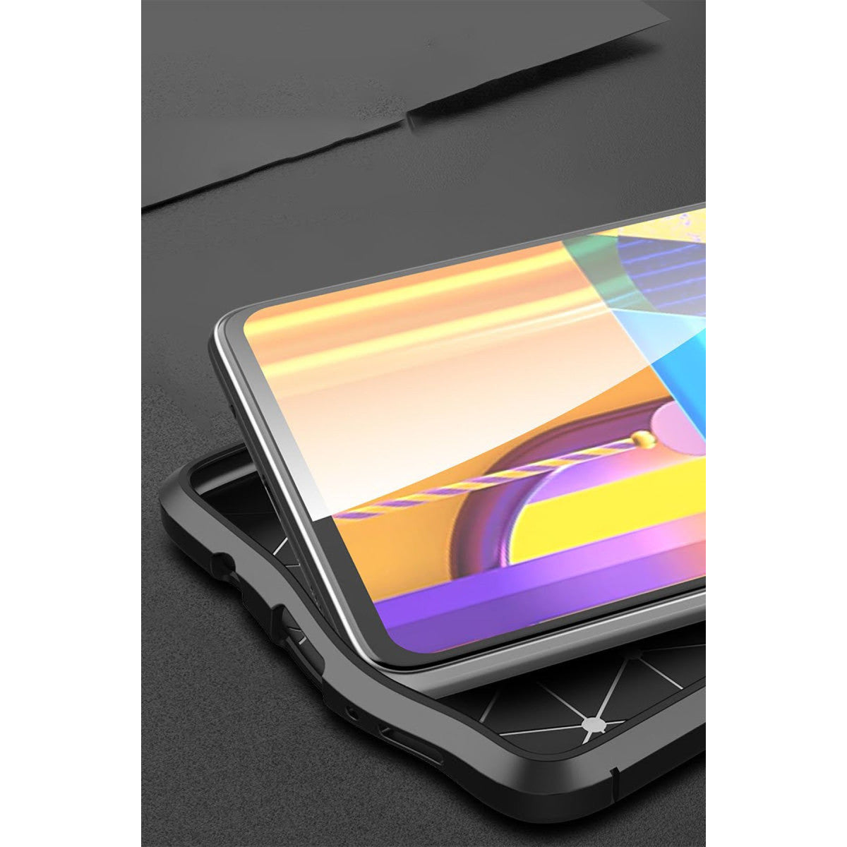 Galaxy M51 Kılıf Auto Focus Kapak - Lacivert