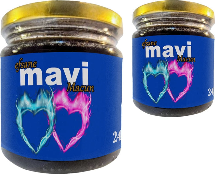 Efsanevi Mavi Macun: Kadın Erkek Çiftler Için Özel 240 gr 2 Adet