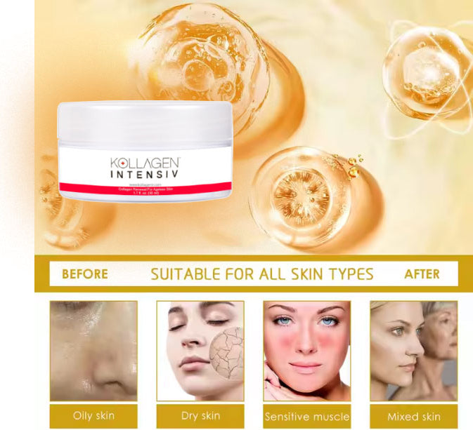 Kollagen Intensiv Cream 2 Ad. Zamana Meydan Okuyan Güzelliğinizin Kremi