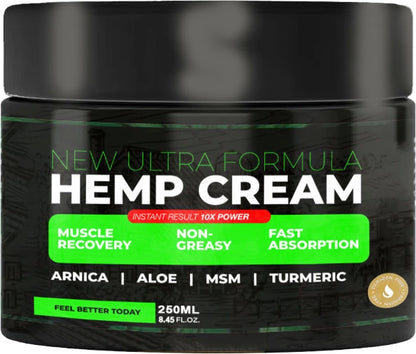 Louise Beauty / Hemp Cream - Ağrılarınıza Cildinizi Nemlendirmeye 250 ml Krem