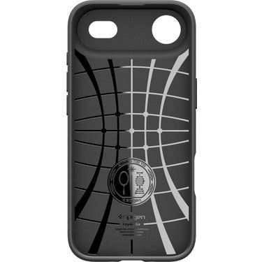 Spigen iPhone Air ile Uyumlu Kılıf Liquid Air Kaymaz Dokulu Yüzey Siyah Kapak - ACS09922 (Spigen TR