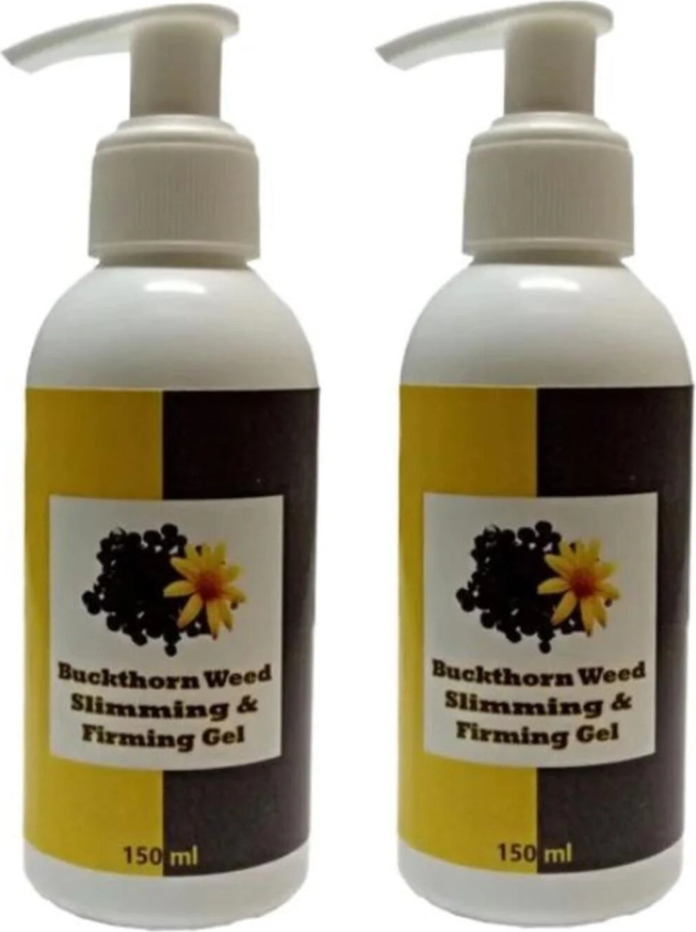 Süper Buckthorn Yakıcı Acı Çehre Tohumu Jeli Weed Slimming&firming 150 Mlx2 Ad