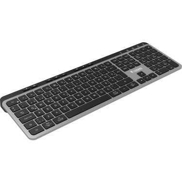 Premium Alüminyum-Metal Multimedya Tuşlu Klavye - Windows ve Macos Uyumlu