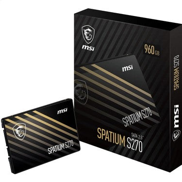MSI SSD SPATIUM S270 SATA 2.5 960GB R:500