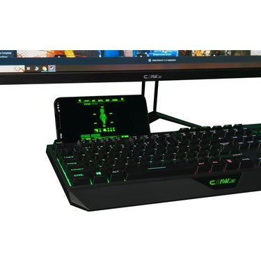 RGB Aydınlatmalı Ekstra Multimedya Mekanik Klavye