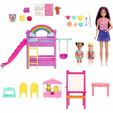 Barbie Skipper Bebek Bakıcılığı Oyun Seti 3-6 Yaş İçin Eğlenceli