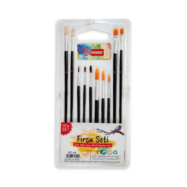 Mf-Set-110 10 lu Fırça Seti