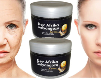 Süper Dev Afrika Salyangoz Yüzde Bakım Kremi 100 ml x 2 Adet
