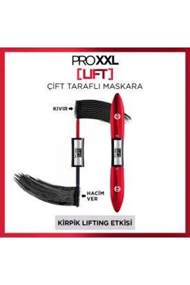 L'Oreal Pro XXL Lift Çift Taraflı Maskara - Kirpik Lifting Etkisi