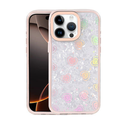 iPhone 16 Pro Max Lumi Desenli Kapak - Pembe