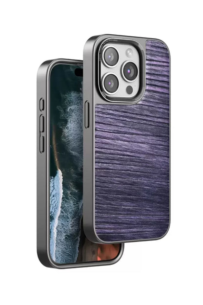 iPhone 14 Pro Max Wave Kapak - Derin Mor