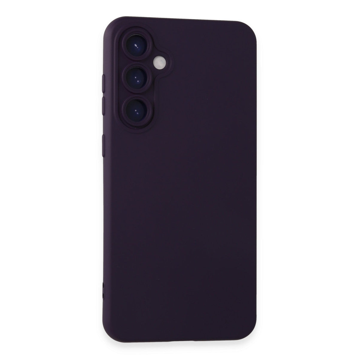 Galaxy S24 Kılıf Nano içi Kadife Silikon - Mor
