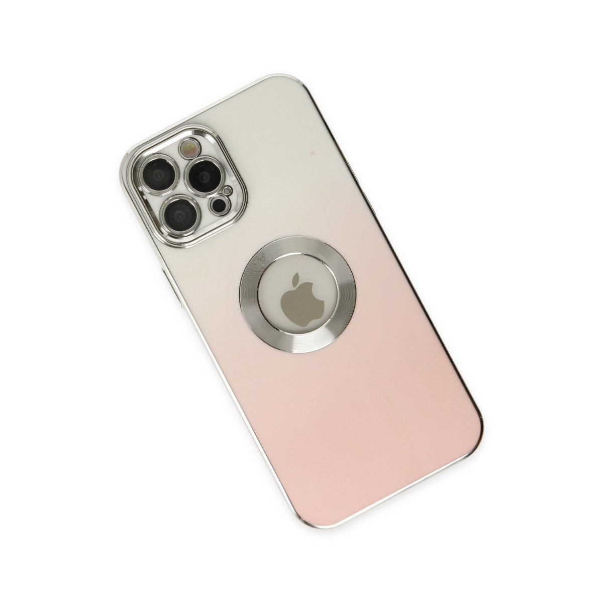 iPhone 12 Pro Max Kılıf Best Silikon - Pembe