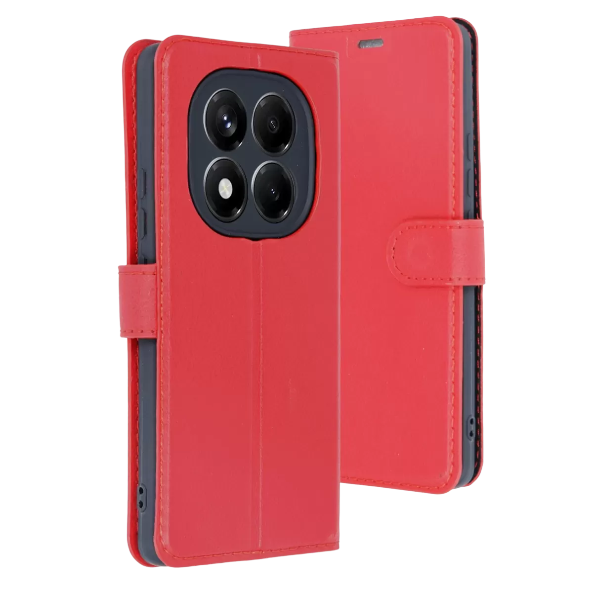 Note 15 4G Trend S Plus Kapaklı Kılıf - Kırmızı