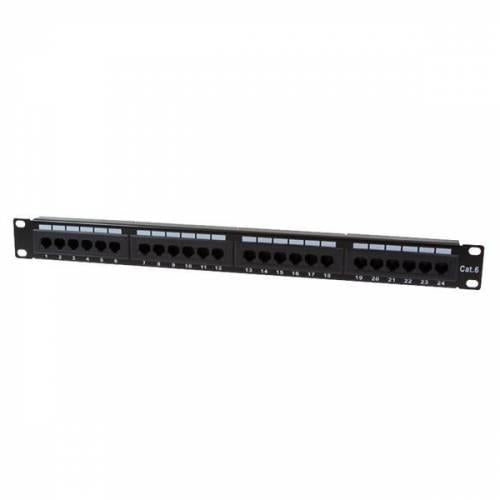 LEOPP-UC6-2524 CAT6 24 PORT UTP DOLU PATCH PANEL