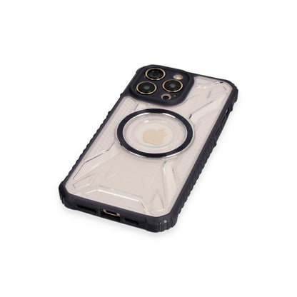 iPhone 13 Pro Max Kılıf Prag Magneticsafe Kapak - Siyah