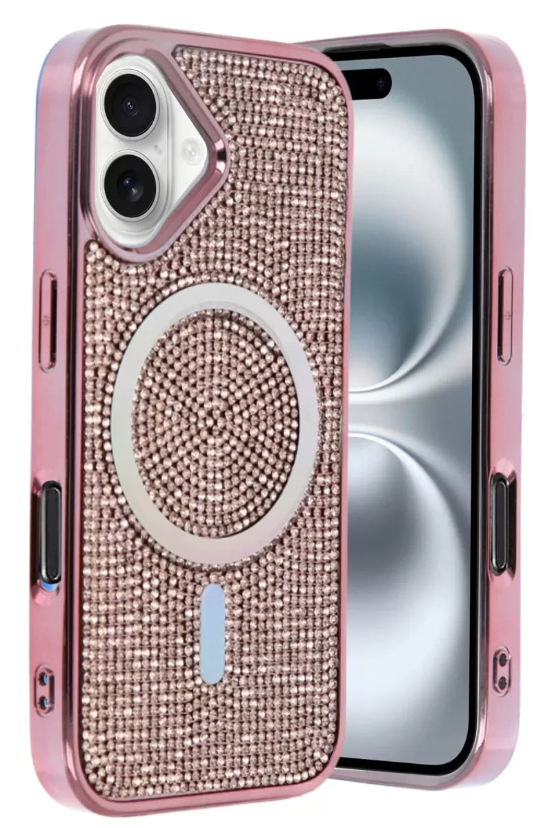iPhone 16 Helen Magsafe Kapak - Pembe